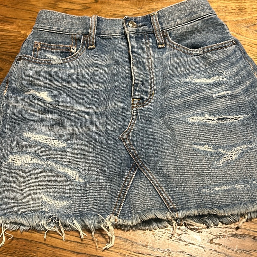 American Eagle Jean Skirt